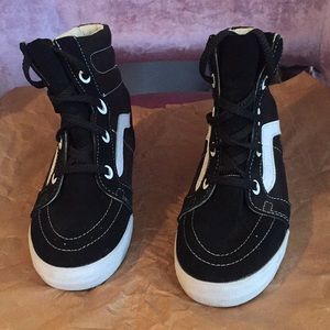 Vans SK8 High Tops with hidden wedge!